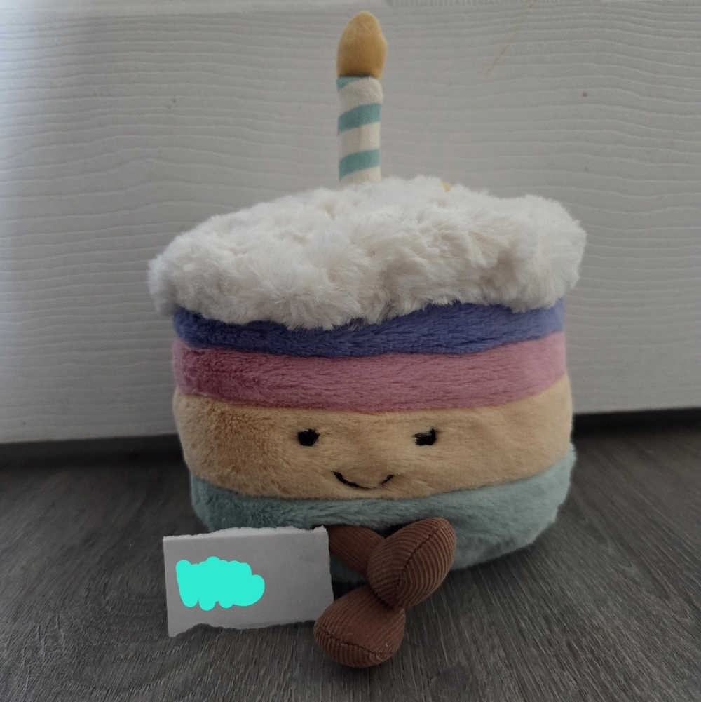 Jellycat Rainbow Cake
